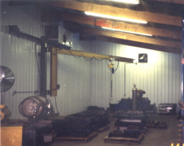 A view inside our fabrication plant.